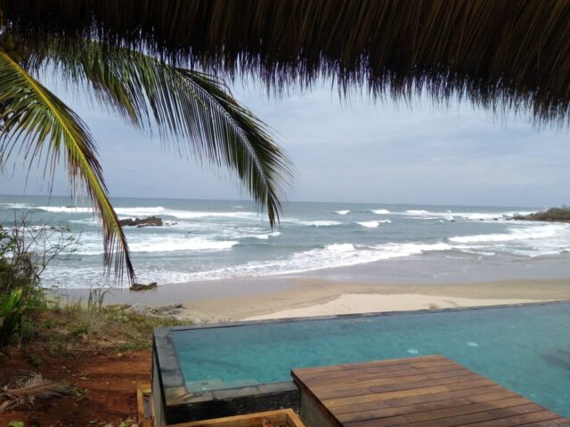 Casa Avalon Troncones Pool view