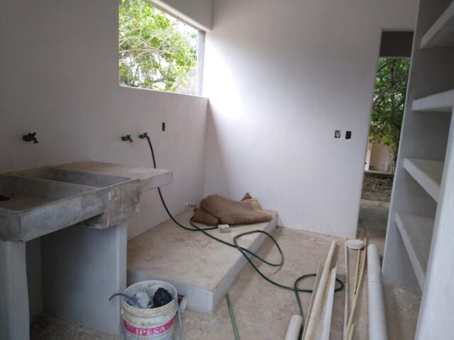 Casa Avalon Troncones Laundry and storage
