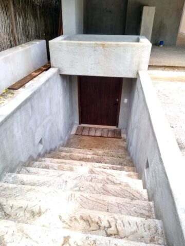 Casa Avalon Troncones underground storage