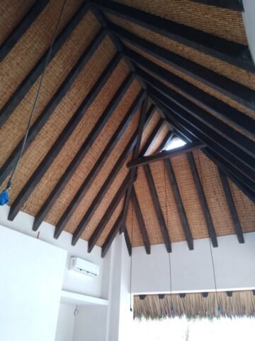 Casa Avalon Troncones Master palapa roof