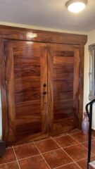 Double door main entrance